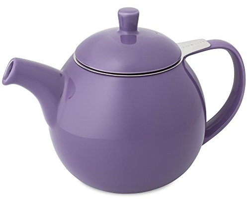 FORLIFE Curve Teapot with Infuser, 24-Ounce, Purple