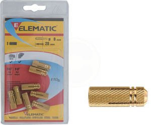 Norma – Set tasselli ottone T51 M5 (Blister 10U)