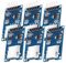 6PCS Micro SD Card Module with chip Level Conversion for Arduino,SDHC Card TF Card Adapter Reader (6PCS)