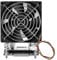 Goshyda CPU-Kühler, 12 V SNK-P0064AP4 Rauscharmer CPU-Kühlkörper für CPU-Kühlkörper der EPYC 7000-Serie für Supermicro H11 Single/Dual-Motherboard