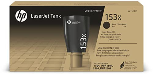HP Original 153X Schwarz Laserjet Tank Toner-Nachfüllkit, Hohe (XL-) Ausbeute