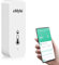 eMylo Termometro Igrometro Ambiente WiFi Interno, Tuya Digitale Sensore Temperatura con App Intelligente Registrazione Dati, Termometro Casa Misuratore Umidità Ambiente (1 Pack)