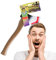 Tebinzi Hache dans la tête - hache effrayante - Accessoires photo effrayants - Bandeaux sanglants pour adultes et adolescents