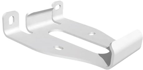 AVM FRITZ!Repeater Halter 3000 / 3000 AX / 6000 - Metall Wandhalterung Halter, auch als Deckenhalterung, Befestigung kopfüber aus Metall (weiß) - made in Portugal