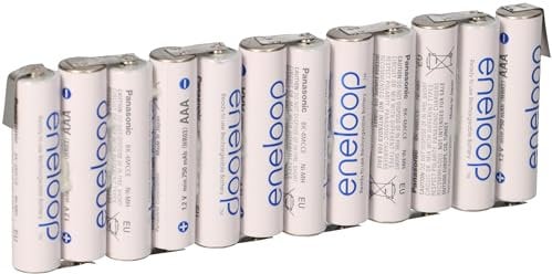 Hochleistungs Akkupack 14,4V / 800mAh F1x12 Reihe mit Lötfahne Zelle AAA