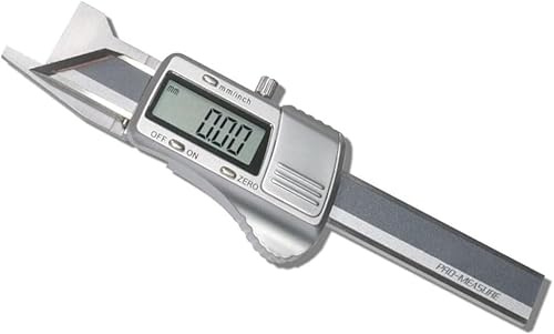 Danive 45Grad 0-10mm Digitales Fasenmessgerät Edelstahl Fasenlehre Messschieber Elektronisches Fasenmessgerät(20°)