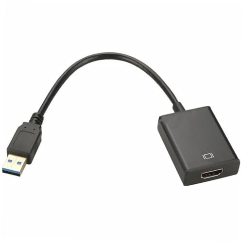 BESTonZON USB 3.0 Zu Video Adapter Externe Gpu Konverter für Laptop 1080p/60hz Leichte Kompatibel