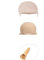 FVCENT 3 Pcs Männer Frauen Halloween Cosplay Party Supplies Latex Kopfhaut und falsche Nase, Haar Kappe (Latex Kopfhaut Set)