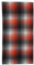 ware-direkt Schlauchschal Multifunktionstuch Loop Schal Halstuch Damen Herren Outdoor Sport Atmungsaktiv Elastisch (Kariert Schwarz Rot)