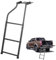 aleawol Heckklappenleiter für Pickup Truck, Verlängerung Klappbare Heckklappe Trittleiter mit Taping und Edelstahl Selbstschneidende Schrauben für die Meisten Pickups und LKWs