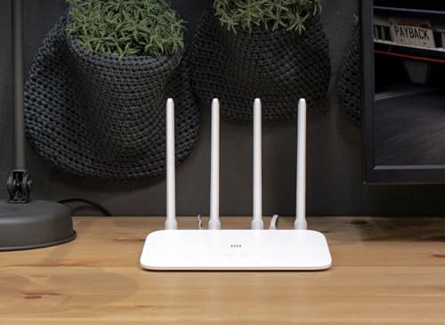 Xiaomi Mi Router 4A | Router Fibra Ottica 5G | Router con 128 MB di Memoria | Router Wireless Doppia Banda | Router WiFi con 4 Antenne Omnidirezionali | Colore Bianco
