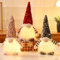 Livofloral Weihnachtswichtel Weihnachtsdeko 3 Stück, Weihnachtszwerge Figuren mit Licht Dekor, Wichtel Figuren Weihnachten Dekoration als Geschenk für Kinder, Weihnachtszwerge Plüsch Dekoration Innen
