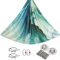 PRMTYUP Aerial-Yoga-Tuch, DIY-Hochwertige Luftakrobatik-Seide, Elastisches Yoga-HäNgemattentuch, Sling Swing Vertikaltuch, Yoga-Handtuch-HäNgematte Fitness, FüR Pilates-Gymnastik,02,5 * 2.6m