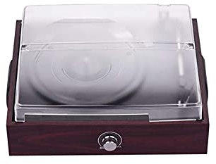 ASerZenith Giradischi Retro am FM Radio 33/45/78 Giri a 3 velocità Retro fonografo Grammofono BT4.2 Giradischi a Cinghia Vinile Reco