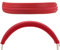 Adhiper Silicone Sweat Headband Cover for Beats Studio Pro & Studio 3 Headphones, Silicone Cover Headphone Cover Accessories for Beats Studio Pro, Studio 3 Headband, Washable & Sweatproof - Red