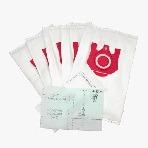 Leaben 10 Staubsaugerbeutel kompatibel mit Miele Staubsauger GN Serie S2 S4 S5 S6 S8, Complete C2/C3, Classic C1 ersetzt 9917730 12281680 11798520