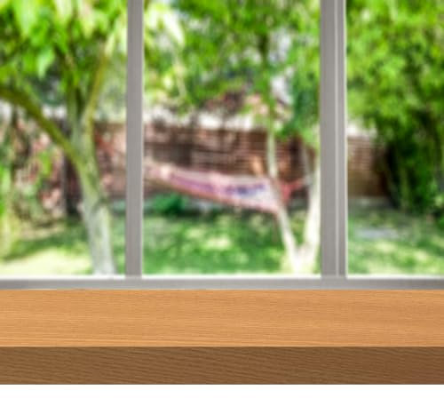 Appui de Fenetre Rebords de Fenêtre en Grain de Bois pour Baie Vitrée de Chambre à Coucher, Panneau de Rénovation de Fenêtres de Style Marbre pour Cadres de Porte en Béton, Panneaux de Recouvrement(80