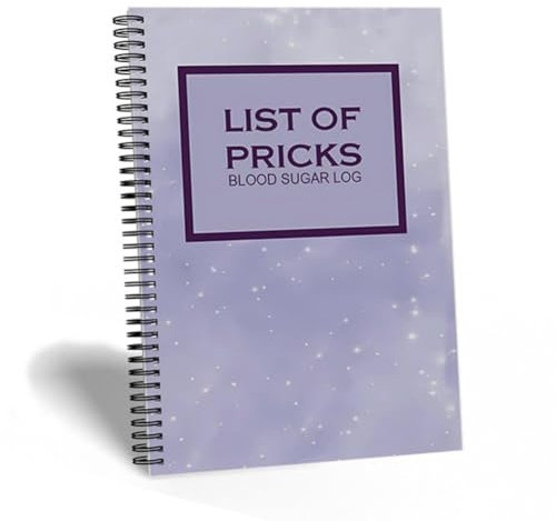 Koolenry 1 Blutzuckerprotokoll, Blutzucker-Tracker, Diabetes-Tagebuch, Blutzuckerprotokoll für /
