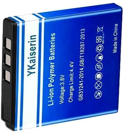 1900mAh Super Capacity Digital Camera Battery Compatible for Fujifilm X10 X20 XF1 F50 F75 KLIC-7004 KLIC-7004 K7004 D-Li68 Replacement NP-50