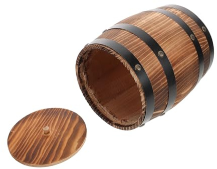 Homoyoyo Holz Besteckhalter 18x20cm für Gabeln und Löffel Rustikal | Vintage Braun, Platzsparend und Formstabil, für Essbereich oder Restaurant, Kompakte Aufbewahrung