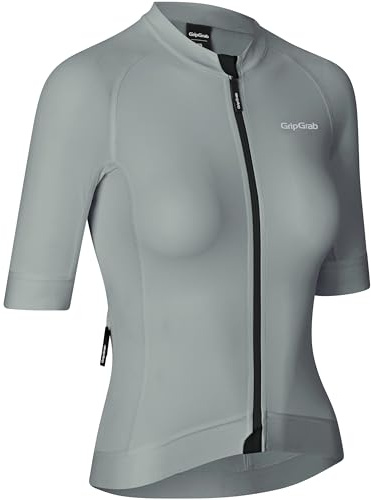 GripGrab PACR Radsport Kurzarmtrikot Sommer Rennrad Trikot Damen Kurzarm UV-Schutz MTB Gravel Bike Aero Radtrikot Kurzärmlig