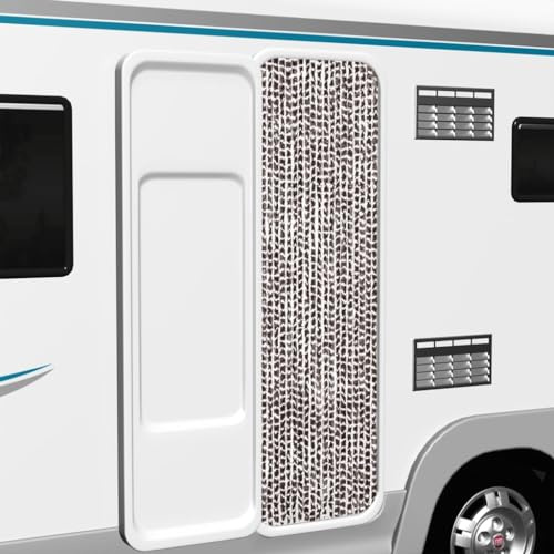 Tenda zanzariera bianca, 56 x 200 cm, in morbida ciniglia, zanzariera per casa, camper e roulotte, silenziosa, facile da pulire, rimovibile, garantisce la privacy
