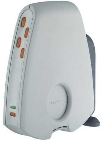 Belkin F5D5230-4 Cable/DSL Gateway 4 Port Router Ethernet Negro Adaptador de Cable