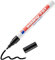 edding 751 marqueur peinture - noir - 1 stylo - pointe ronde 1-2 mm - marqueur de peinture pour l'étiquetage du métal, verre, roche ou du plastique - résistant à la chaleur, permanent et étanche