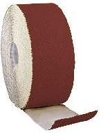 Schleifpapier Rolle 115mm x 50m P40 RED