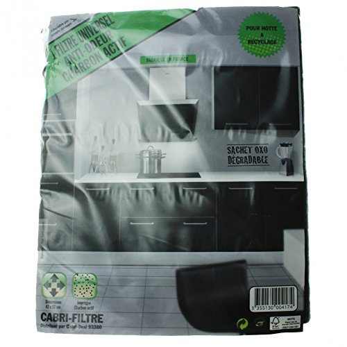 Filtre Hotte charbon actif 47x57 555E