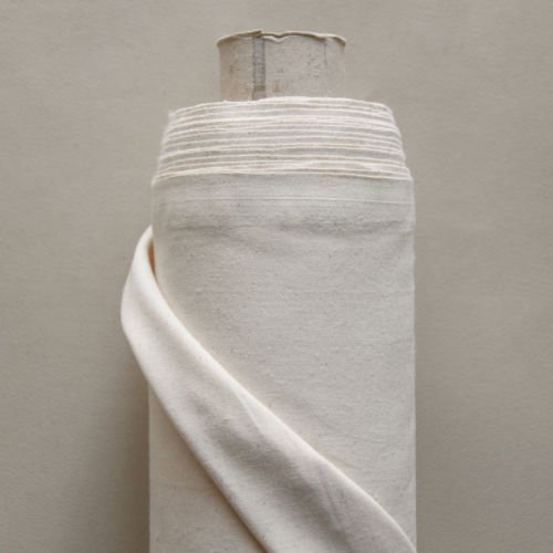 100% Coton Calico - Couleur Naturelle - Rouleau de 50m