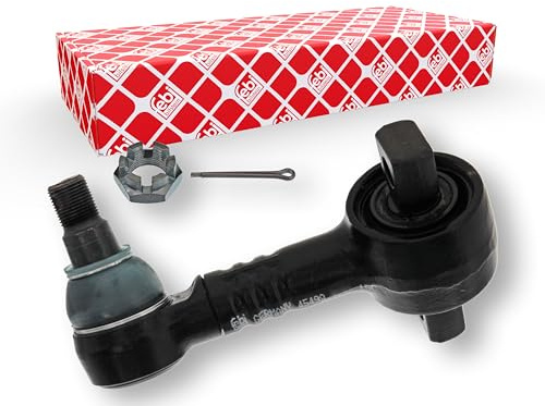 febi bilstein 45499 Verbindungsstange mit Kronenmutter und Splint, 1 Stück