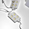 Mextronic LED-Module-Set in IP65: 20x LED Module 4xPower SMD LEDs weiß Wasserdicht 12V