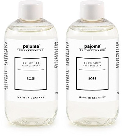 pajoma Raumduft Nachfüllflasche, Rose, 2er Pack (2X 250 ml)