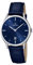 Festina Herren Analog Quarz Uhr mit Leder Armband F16745/3