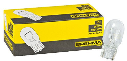BREHMA 10x W21W 12V 21W W3x16d Tagfahrlicht Lampen Glühlampe Glühbirne