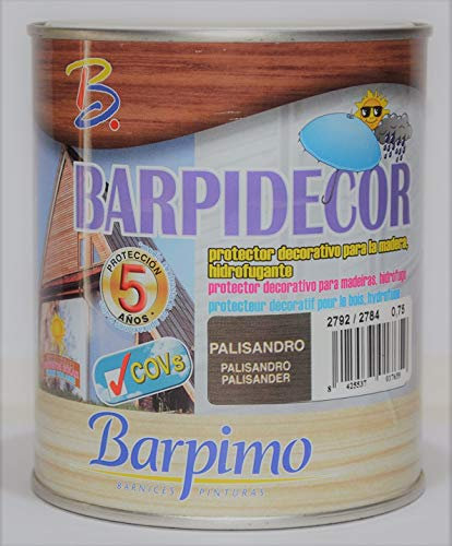 Lata de pintura para madera Barpidecor de 4000ml (Teca)