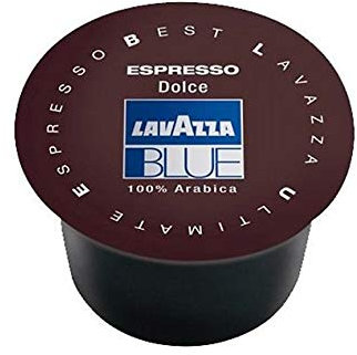 Lavazza Cápsulas de café Blue Blu Dolce originales 100% arábica (1000)