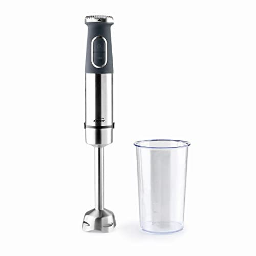 Lacor 61679 - Batidora eléctrica MIX, Acero Inoxidable 18/10, Libre de BPA