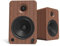Kanto YU6WALNUT Bluetooth Powered Speakers - 200 Watts - Phono Preamp (Walnut)