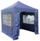 All Seasons Gazebos | 2.5x2.5m Fully Waterproof, Heavy Duty Pop Up Gazebo | 4 Side Walls & Accessory Pack (Navy Blue)