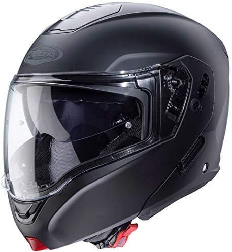 Caberg Unisex Horus Motorradhelm, Mattschwarz, M