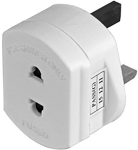 Pro Elec PE01129 Shaver Adaptor, 1A, White