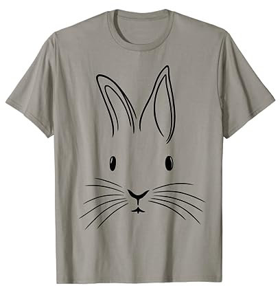 Hase Osterhase mit Schlappohr Geschenkidee Ostern Frühling T-Shirt