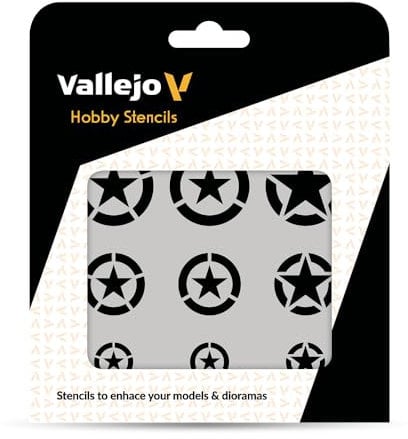 (VALST-AIR004) – AV Vallejo Stencils – USAF Marks 1:32, 1:48 & 1:72