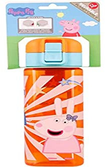 Stor Kinder-ROBOTERFLASCHE 550 ML | Peppa Pig Kindness Counts Bottiglia, Plastic, bunt
