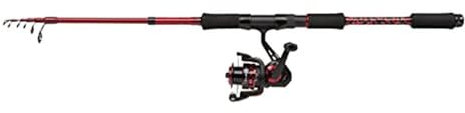 Mitchell Tanager Red Spinnrute und Rollen Combo - Raubfisch-Spinnfischen - Hecht, Zander, Barsch, Forelle