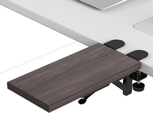 OUGIC Schreibtisch-Armlehne, verstellbare Armlehnenhalterung für Computertisch, ergonomischer Armlehnenhalter, Drehbarer Armlehnenständer für Tisch, Schreibtisch, Stuhl, Schreibtisch