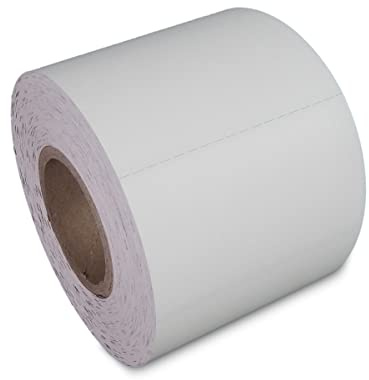 10 Rollen Regal-Etiketten für Scannerschienen weiß auf Rolle 70 x 38 mm | für Thermodirektdrucker | Regalschilder für Preisleiste | HUTNER