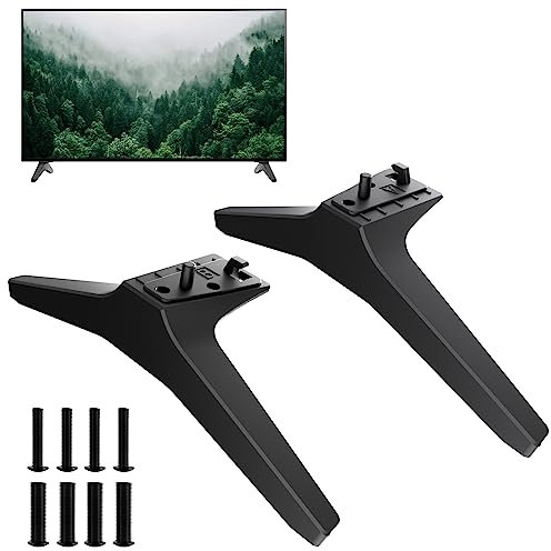 TV Legs for LG TV Stand Replacement Base, for 49 50 55 Inch UM Series LG TV Legs 55UM7300 55UM7300PUA 55UM6900 55UM6900PUA 55UM6910 55UM691OPUC 55UM6950 55UM6950DUB 50UM7300 49UM6950 with Screws